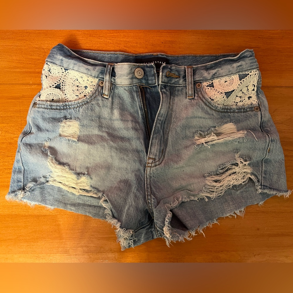Pacsun and Areopotale Jean Shorts